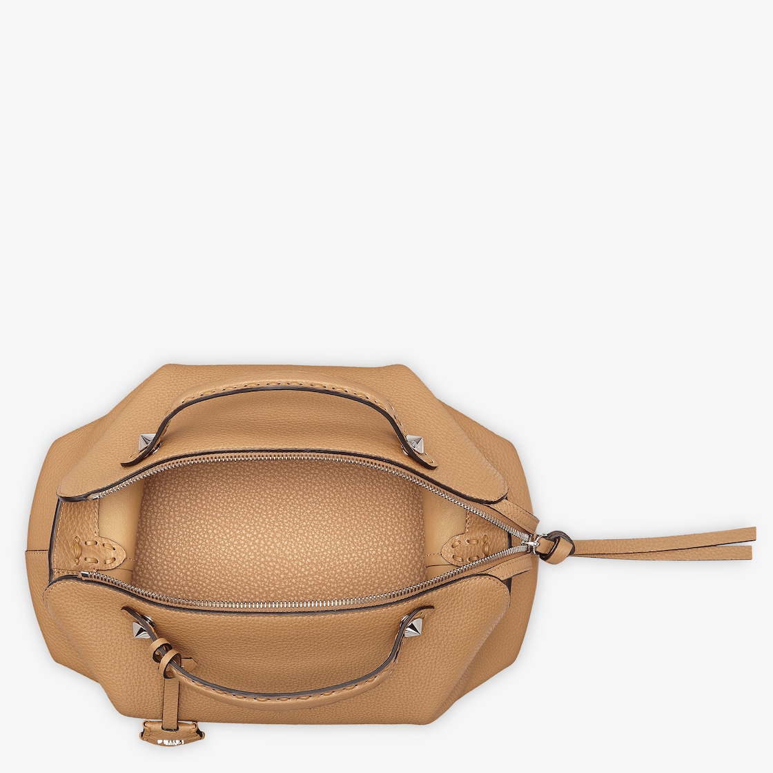 FENDI By The Way Selleria Large Cappuccino-colored Selleria bag with 200 hand-sewn stitches - Image 6